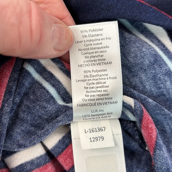 LuLaRoe Amber Striped Hoodie w/Kangaroo Pocket sz 2XL - Picture 11 of 16